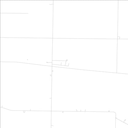 ROAD MAP OF COTTER, LOWA BY MAPBAKES