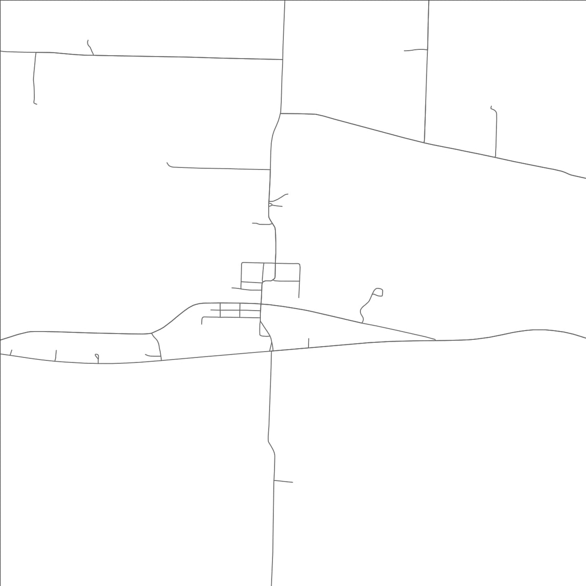 ROAD MAP OF CLIFTON HILL, MISSOURI BY MAPBAKES