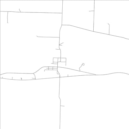 ROAD MAP OF CLIFTON HILL, MISSOURI BY MAPBAKES