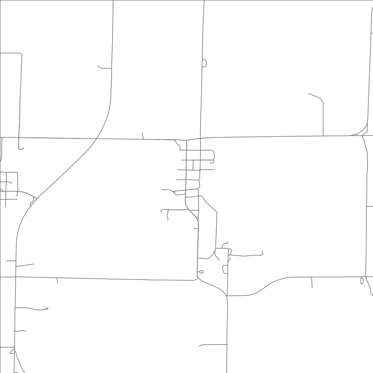 ROAD MAP OF CLYDE, MISSOURI BY MAPBAKES