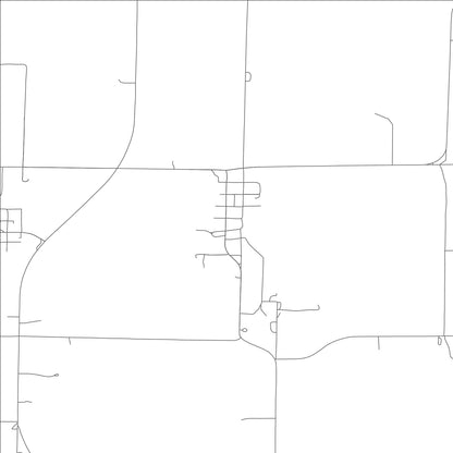 ROAD MAP OF CLYDE, MISSOURI BY MAPBAKES