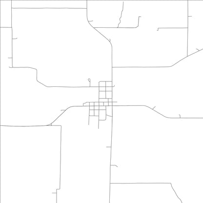 ROAD MAP OF COFFEY, MISSOURI BY MAPBAKES
