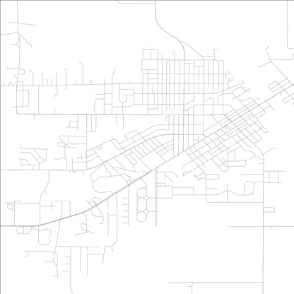 ROAD MAP OF CARMI, ILLINOIS BY MAPBAKES