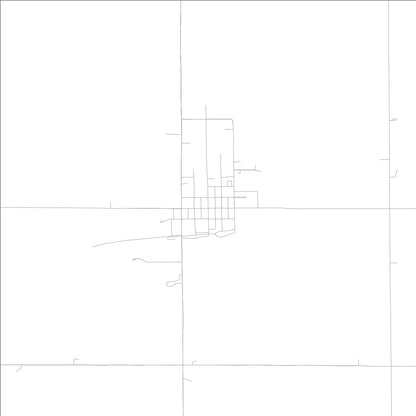 ROAD MAP OF CUMBERLAND, LOWA BY MAPBAKES