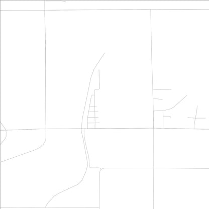 ROAD MAP OF CUMMING, LOWA BY MAPBAKES