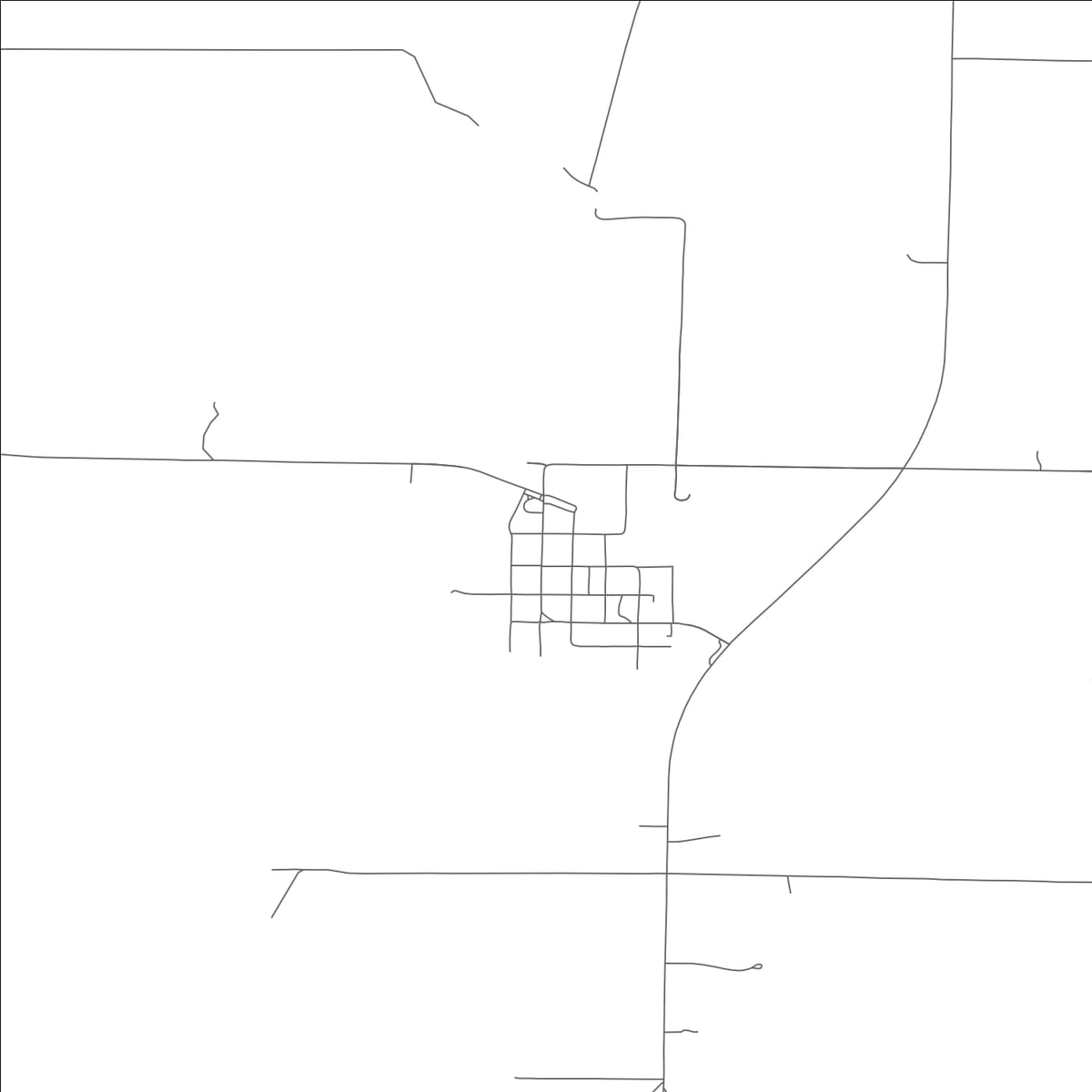 ROAD MAP OF CONCEPTION JUNCTION, MISSOURI BY MAPBAKES