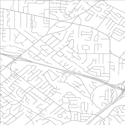 ROAD MAP OF CONCORD, MISSOURI BY MAPBAKES