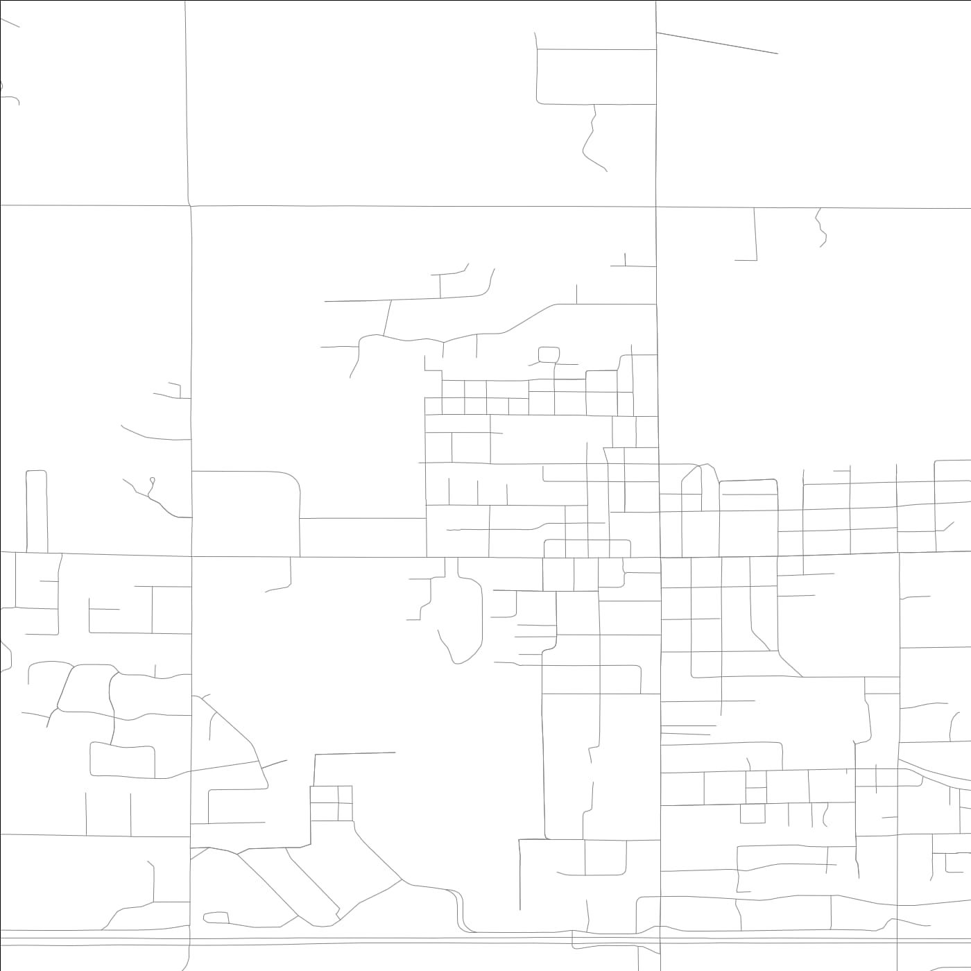 ROAD MAP OF CARTERVILLE, ILLINOIS BY MAPBAKES