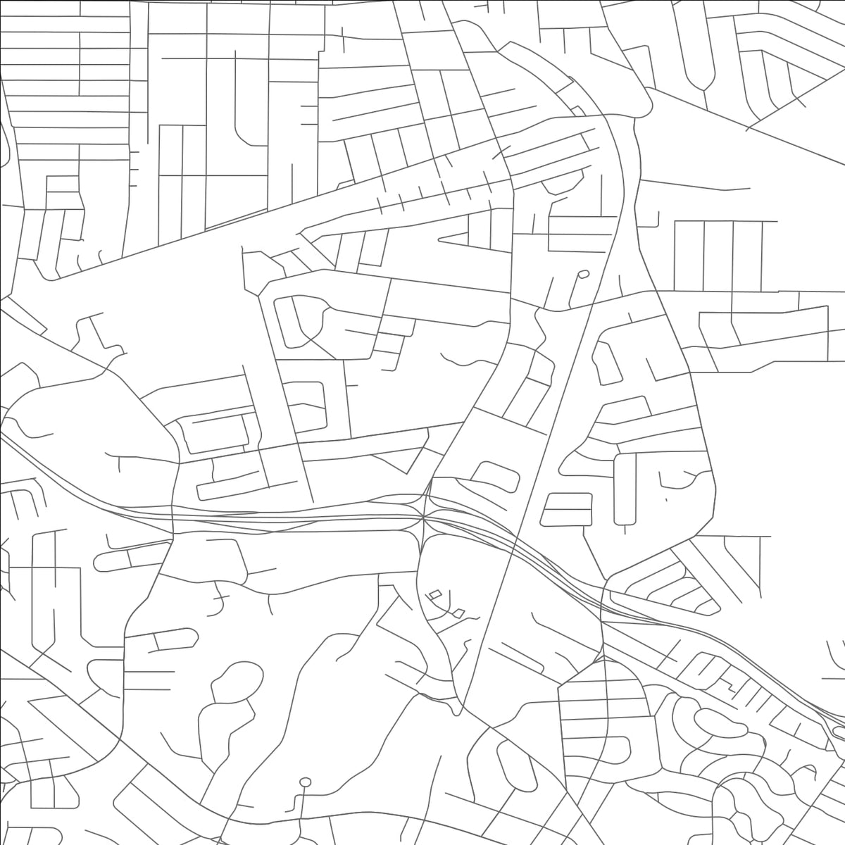 ROAD MAP OF COOL VALLEY, MISSOURI BY MAPBAKES