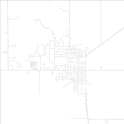 ROAD MAP OF CATLIN, ILLINOIS BY MAPBAKES