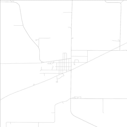 ROAD MAP OF DANBURY, LOWA BY MAPBAKES