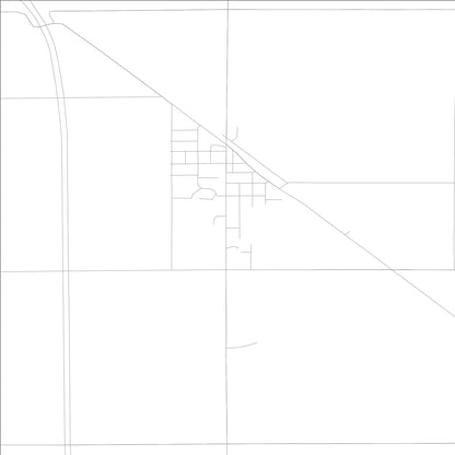 ROAD MAP OF DANVILLE, LOWA BY MAPBAKES