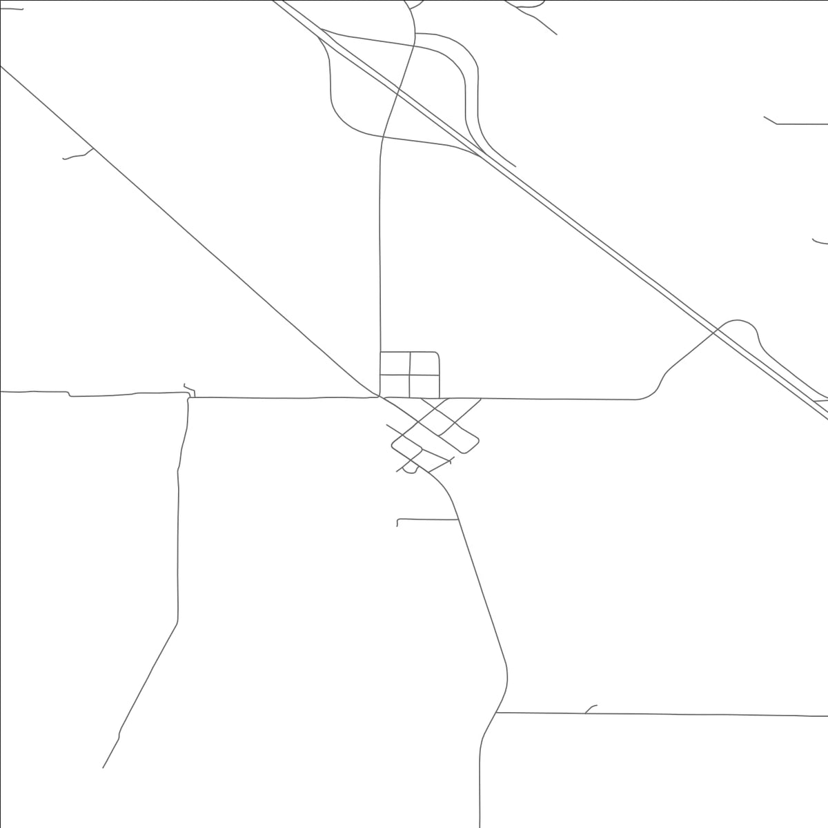 ROAD MAP OF CORNING, MISSOURI BY MAPBAKES