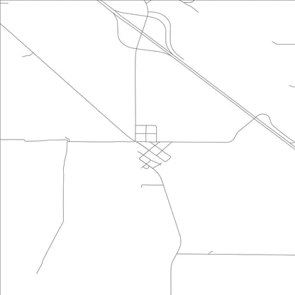 ROAD MAP OF CORNING, MISSOURI BY MAPBAKES