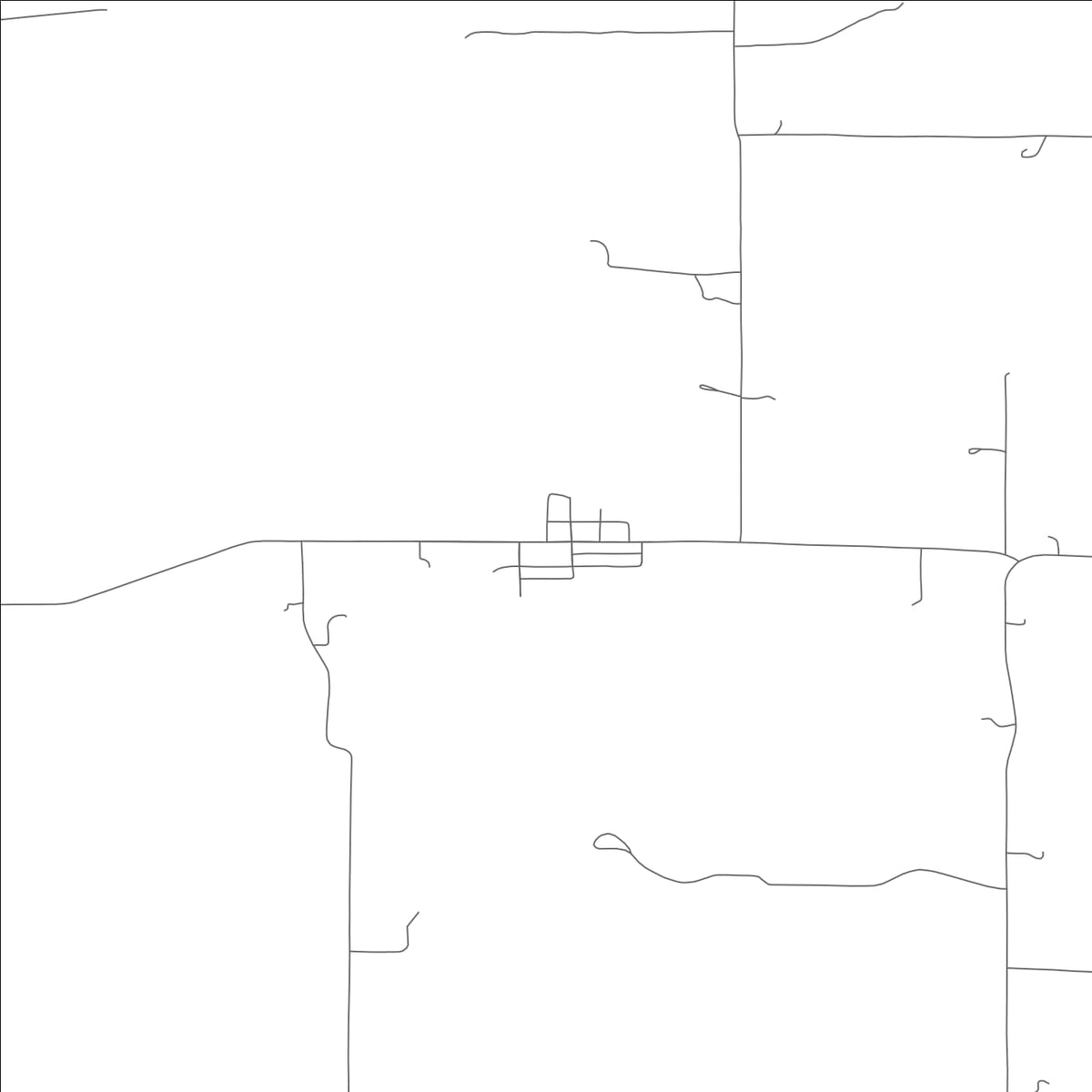ROAD MAP OF COSBY, MISSOURI BY MAPBAKES