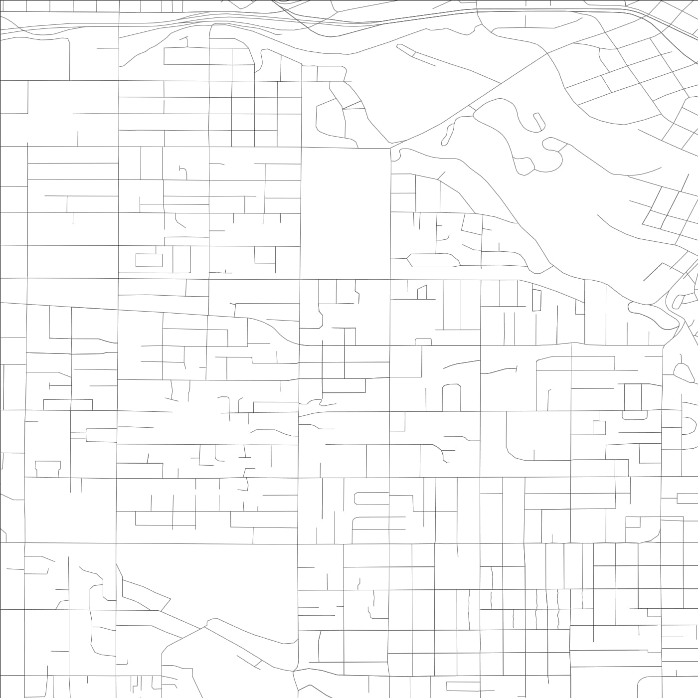 ROAD MAP OF BOISE, IDAHO BY MAPBAKES