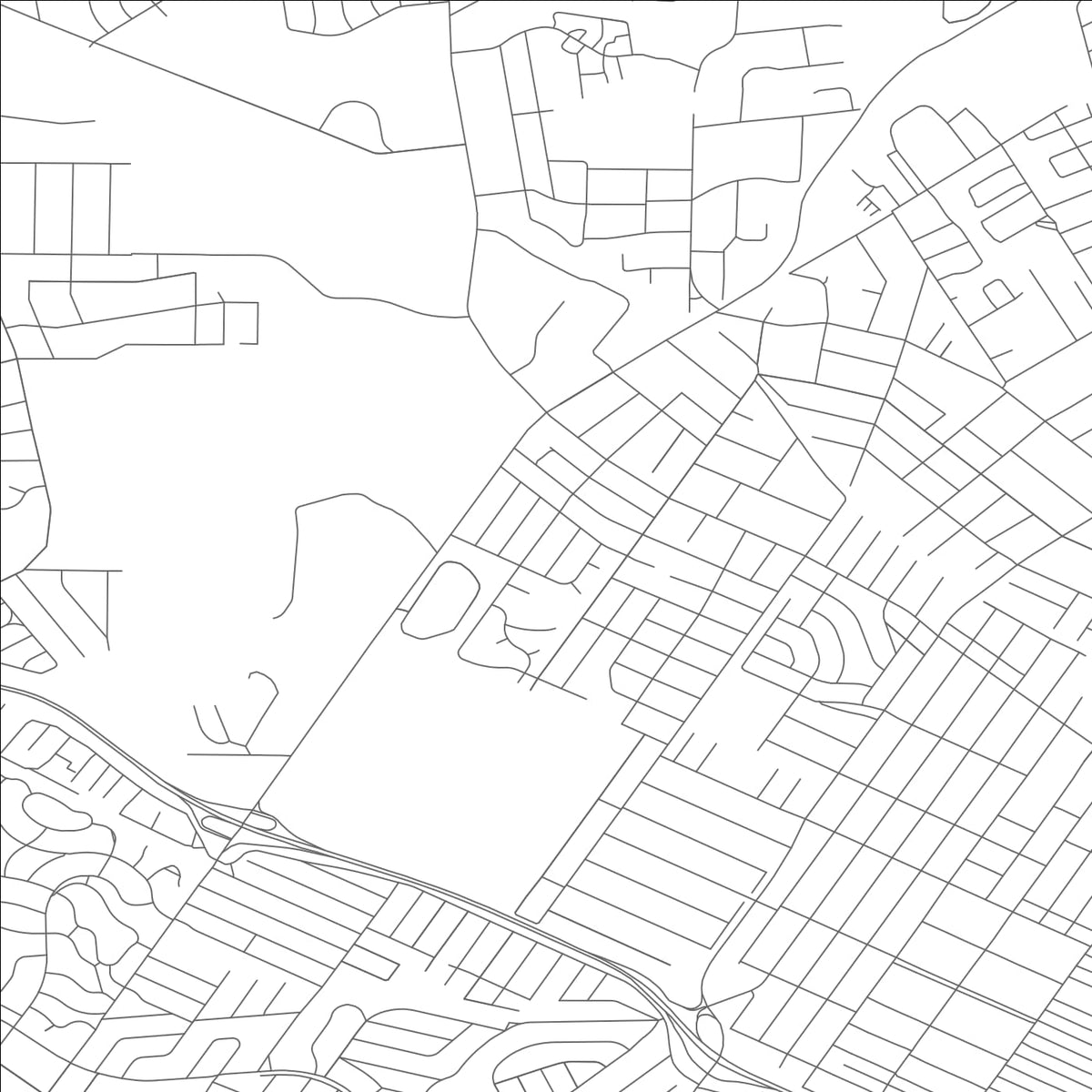 ROAD MAP OF COUNTRY CLUB HILLS, MISSOURI BY MAPBAKES