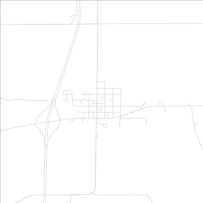 ROAD MAP OF DECATUR CITY, LOWA BY MAPBAKES