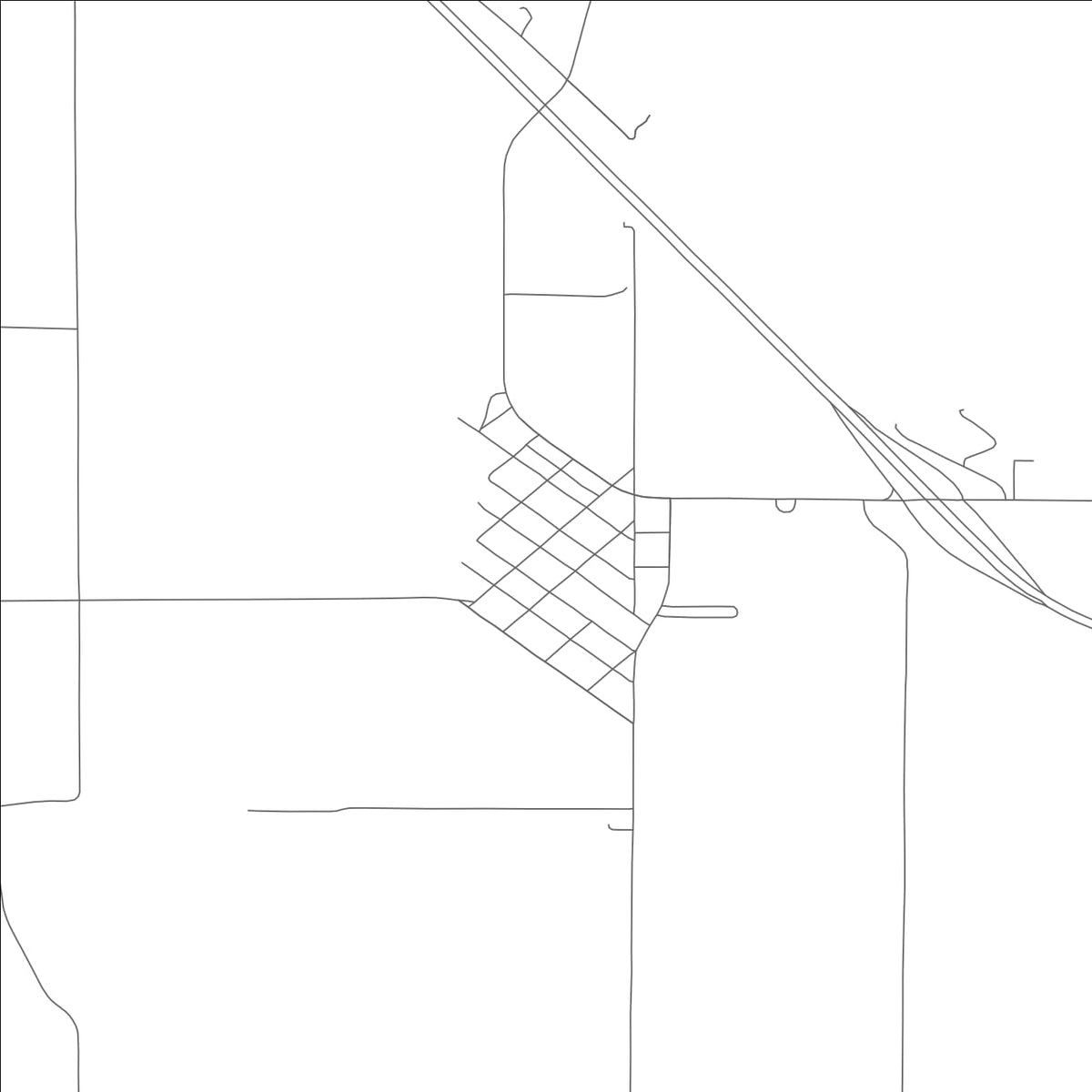 ROAD MAP OF CRAIG, MISSOURI BY MAPBAKES