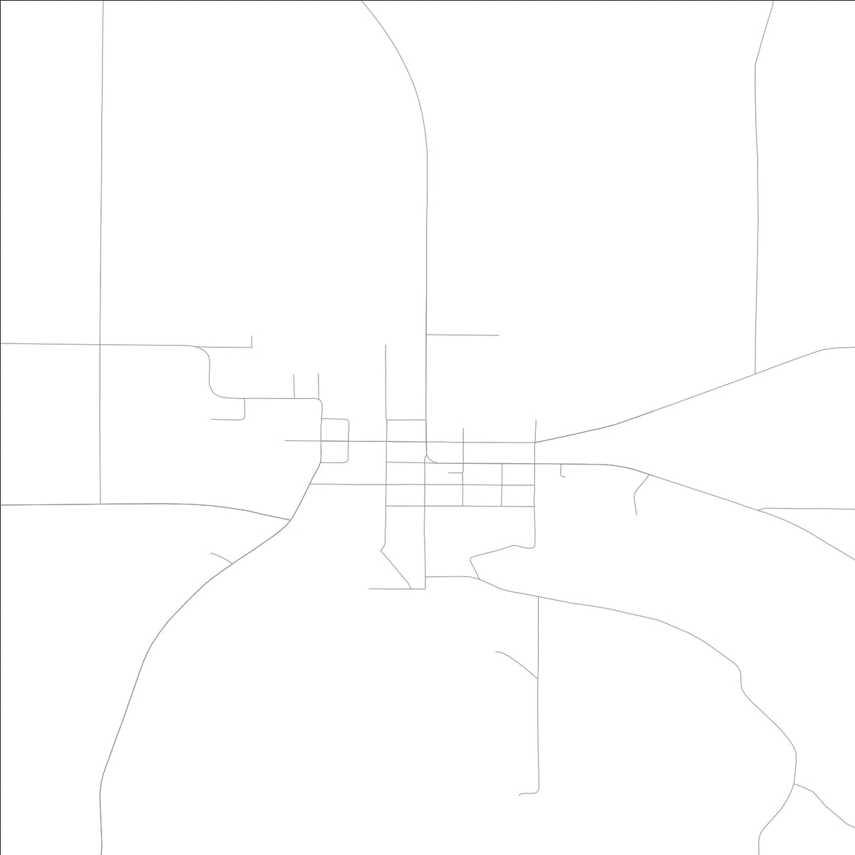 ROAD MAP OF DELHI, LOWA BY MAPBAKES