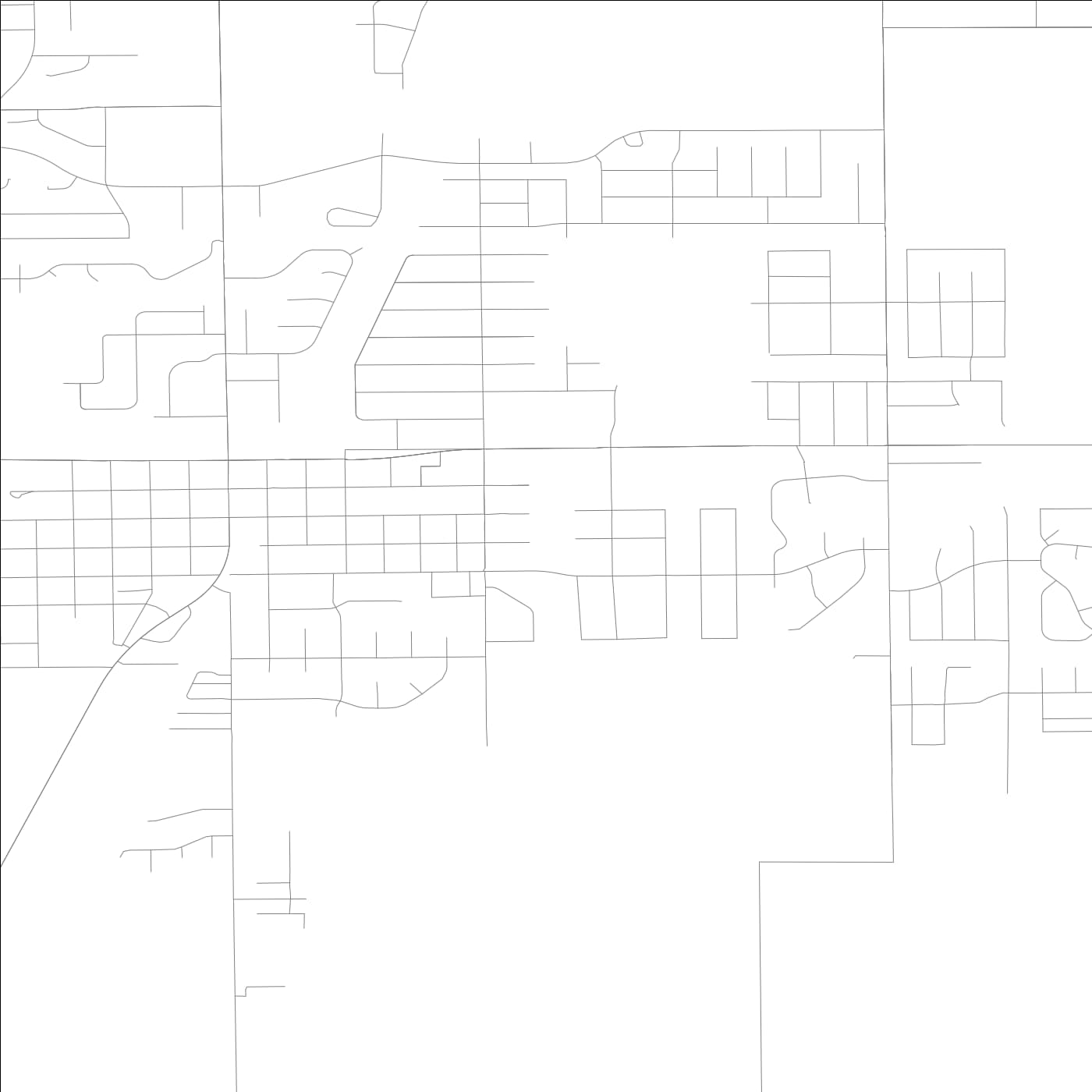 ROAD MAP OF CHATHAM, ILLINOIS BY MAPBAKES