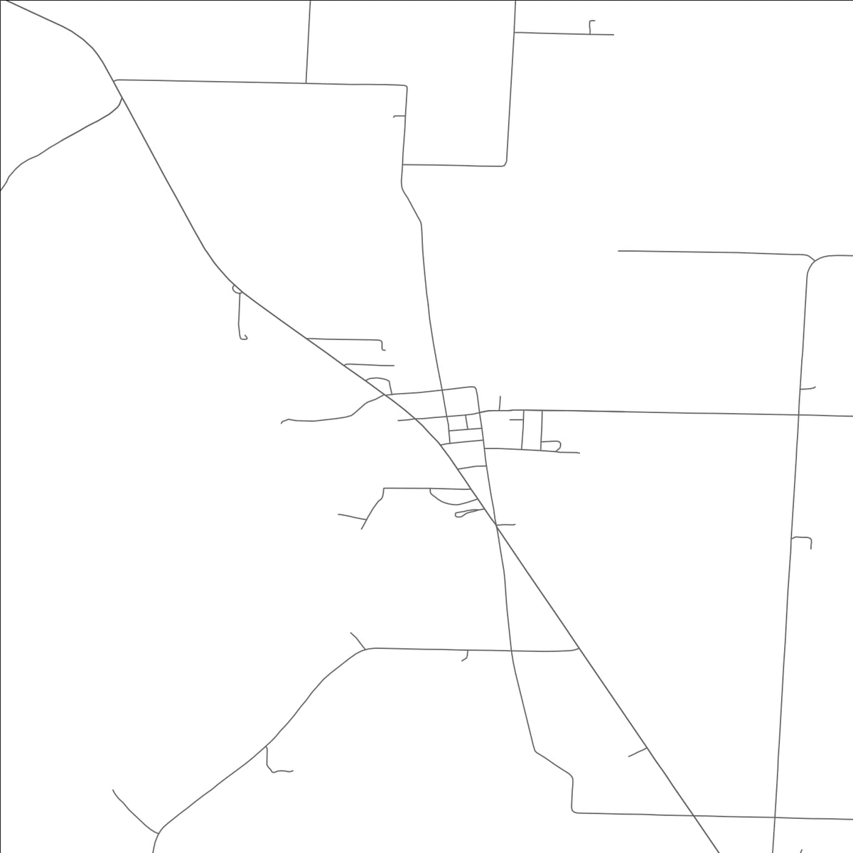 ROAD MAP OF CROSS TIMBERS, MISSOURI BY MAPBAKES