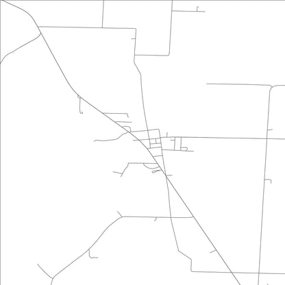 ROAD MAP OF CROSS TIMBERS, MISSOURI BY MAPBAKES
