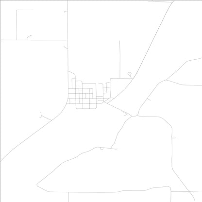 ROAD MAP OF DELOIT, LOWA BY MAPBAKES