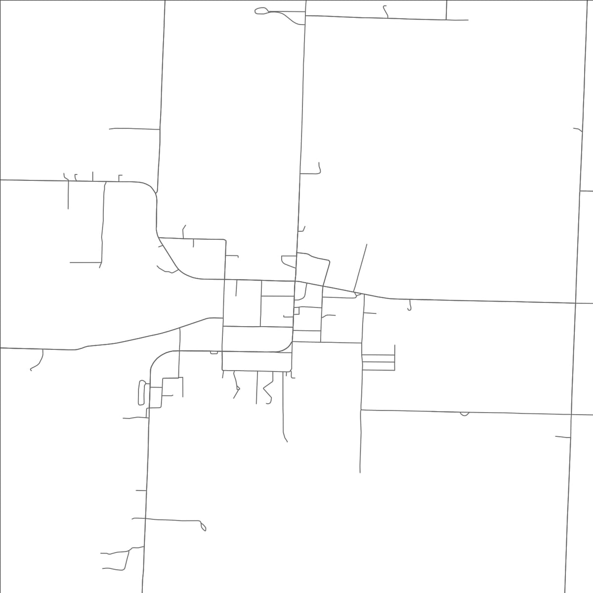 ROAD MAP OF DADEVILLE, MISSOURI BY MAPBAKES