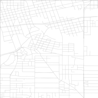 ROAD MAP OF DES MOINES, LOWA BY MAPBAKES