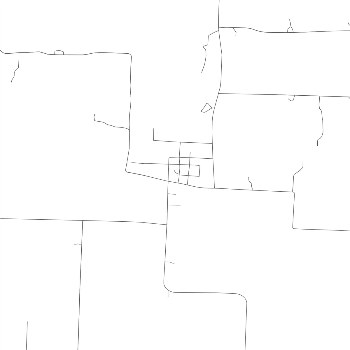 ROAD MAP OF DALTON, MISSOURI BY MAPBAKES