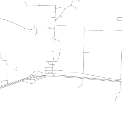 ROAD MAP OF DANVILLE, MISSOURI BY MAPBAKES