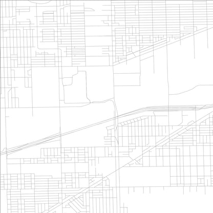 ROAD MAP OF CHICAGO, ILLINOIS BY MAPBAKES