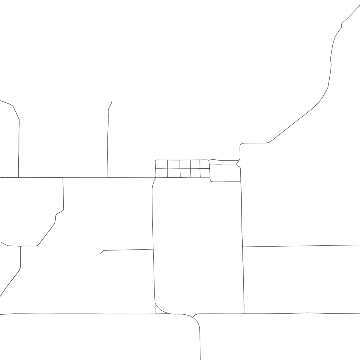 ROAD MAP OF DARLINGTON, MISSOURI BY MAPBAKES