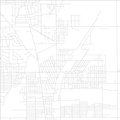 ROAD MAP OF CHICAGO HEIGHTS, ILLINOIS BY MAPBAKES