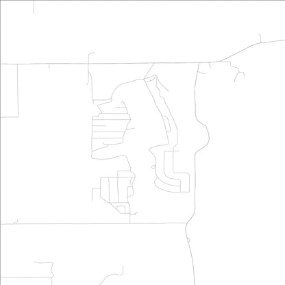 ROAD MAP OF DIAMONDHEAD LAKE, LOWA BY MAPBAKES