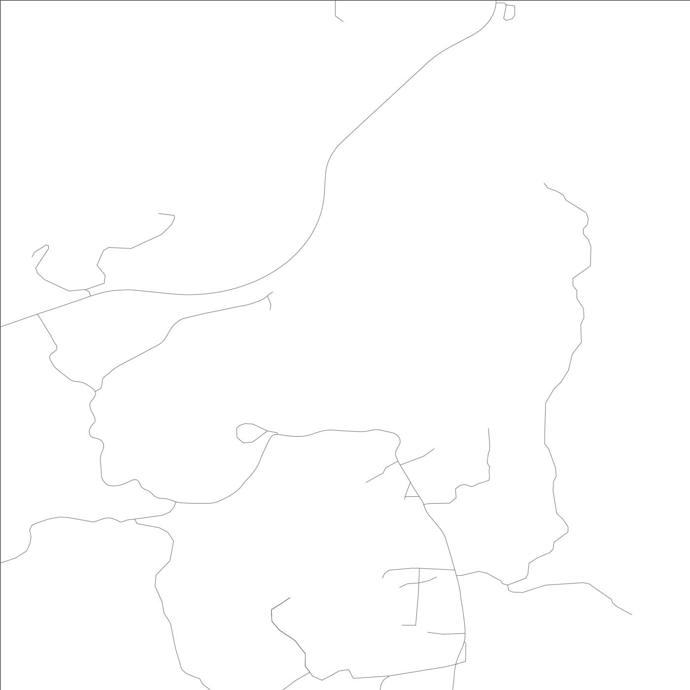 ROAD MAP OF CHEROKEE, CALIFORNIA BY MAPBAKES