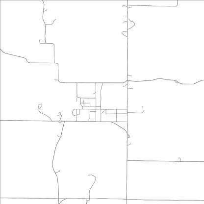 ROAD MAP OF DE KALB, MISSOURI BY MAPBAKES
