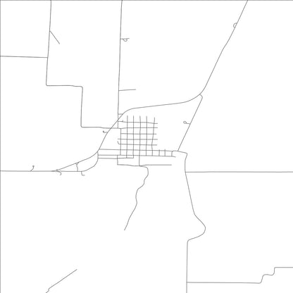 ROAD MAP OF DE WITT, MISSOURI BY MAPBAKES