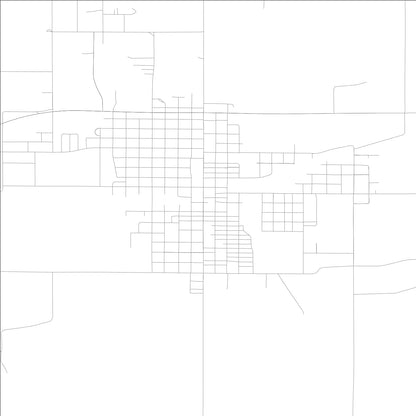 ROAD MAP OF CHRISTOPHER, ILLINOIS BY MAPBAKES