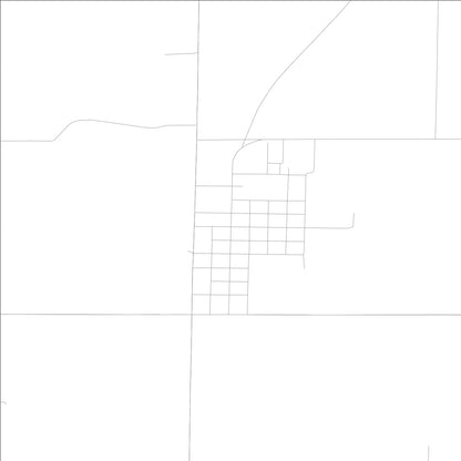 ROAD MAP OF DOON, LOWA BY MAPBAKES