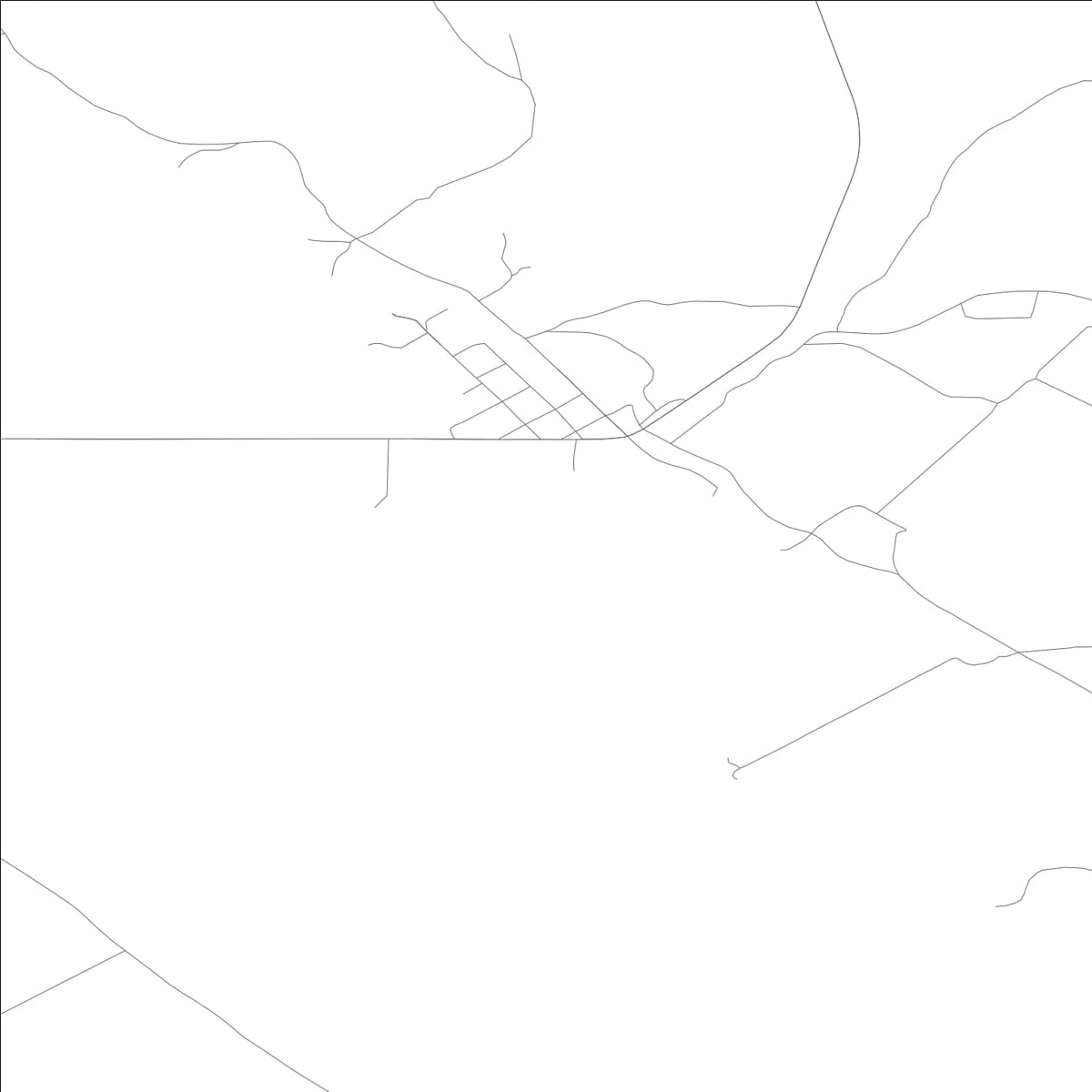 ROAD MAP OF BRUNEAU, IDAHO BY MAPBAKES