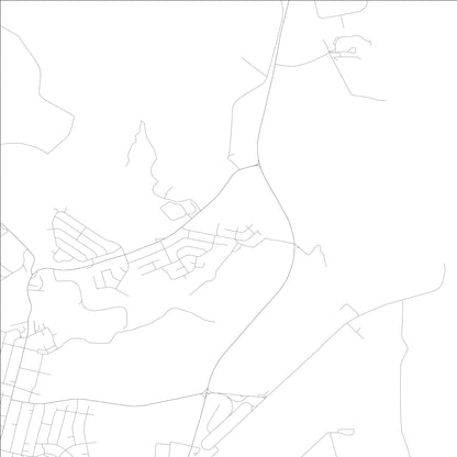 ROAD MAP OF HANAMAULU, HAWAII BY MAPBAKES