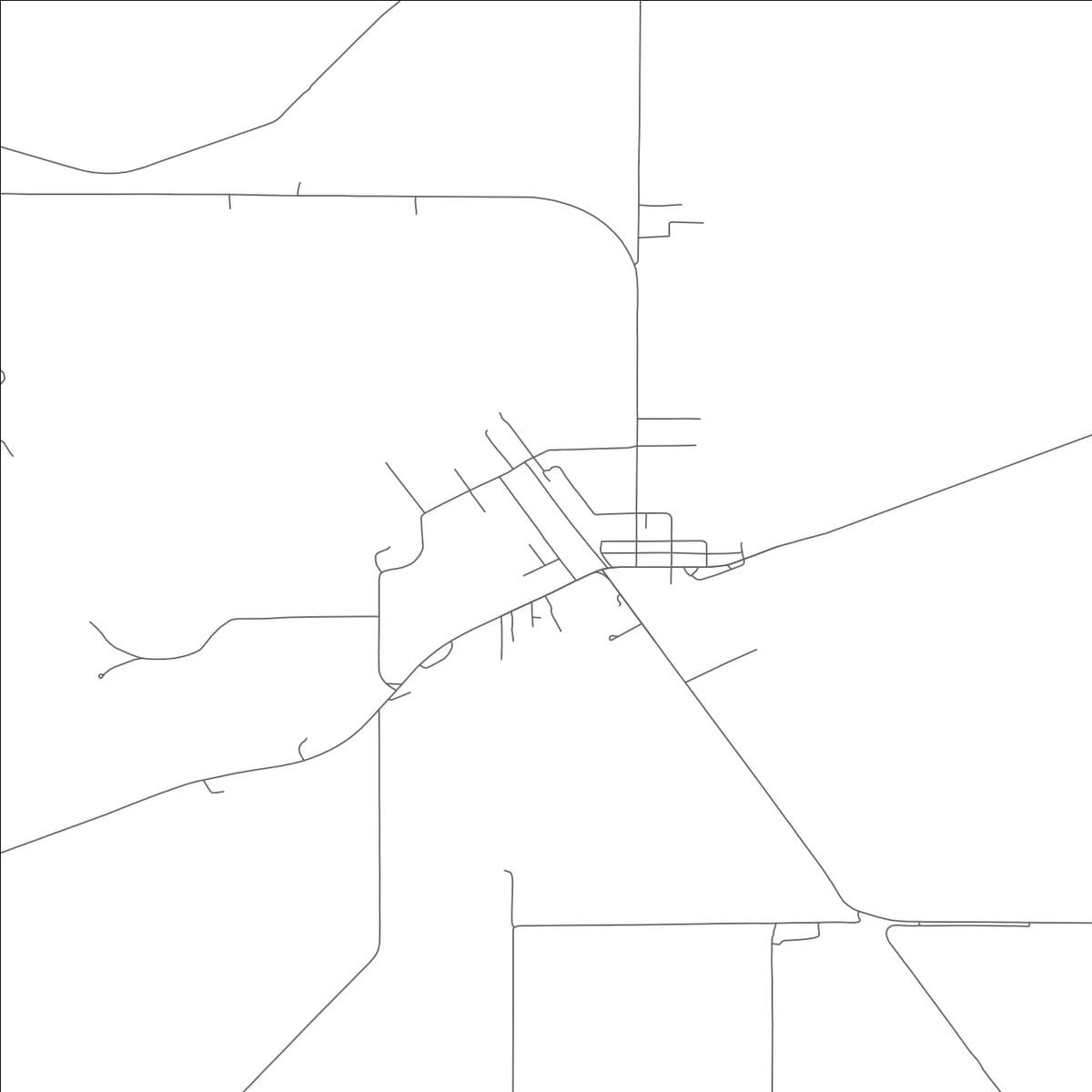ROAD MAP OF DELTA, MISSOURI BY MAPBAKES