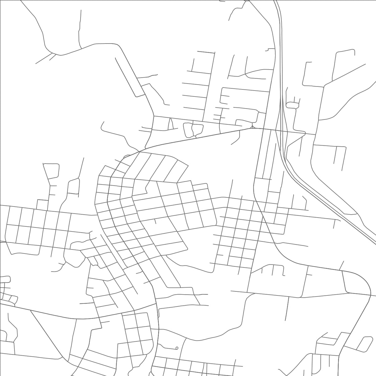 ROAD MAP OF DESLOGE, MISSOURI BY MAPBAKES