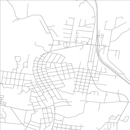 ROAD MAP OF DESLOGE, MISSOURI BY MAPBAKES