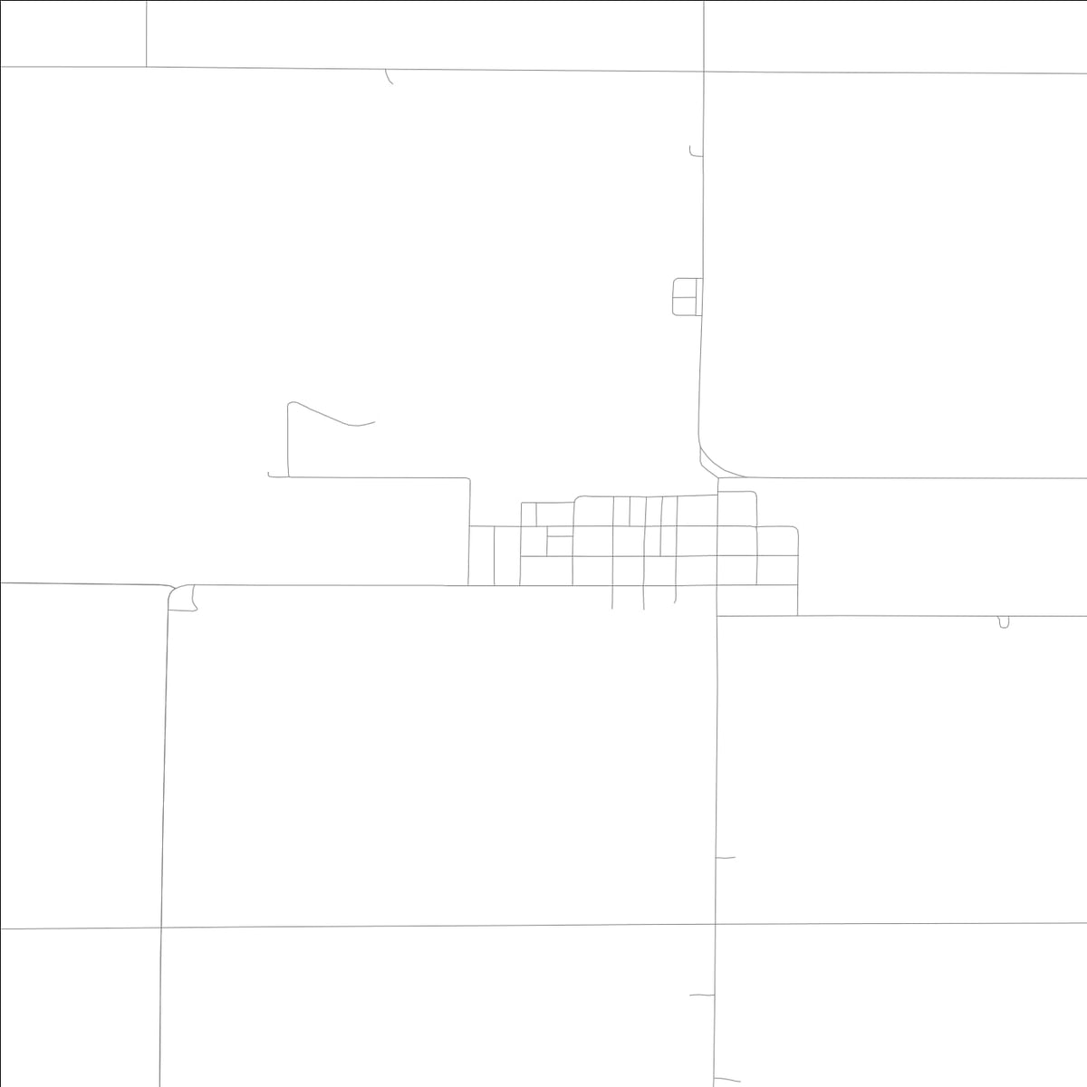 ROAD MAP OF DUNCOMBE, LOWA BY MAPBAKES