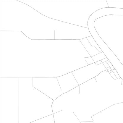 ROAD MAP OF CLARKSBURG, CALIFORNIA BY MAPBAKES