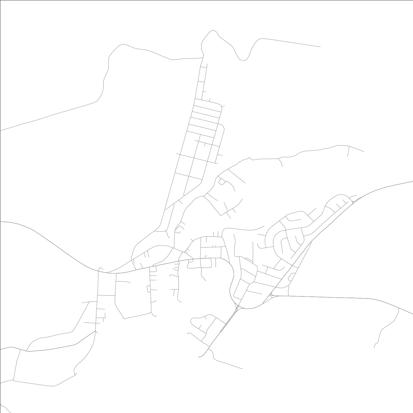 ROAD MAP OF HANAPEPE, HAWAII BY MAPBAKES