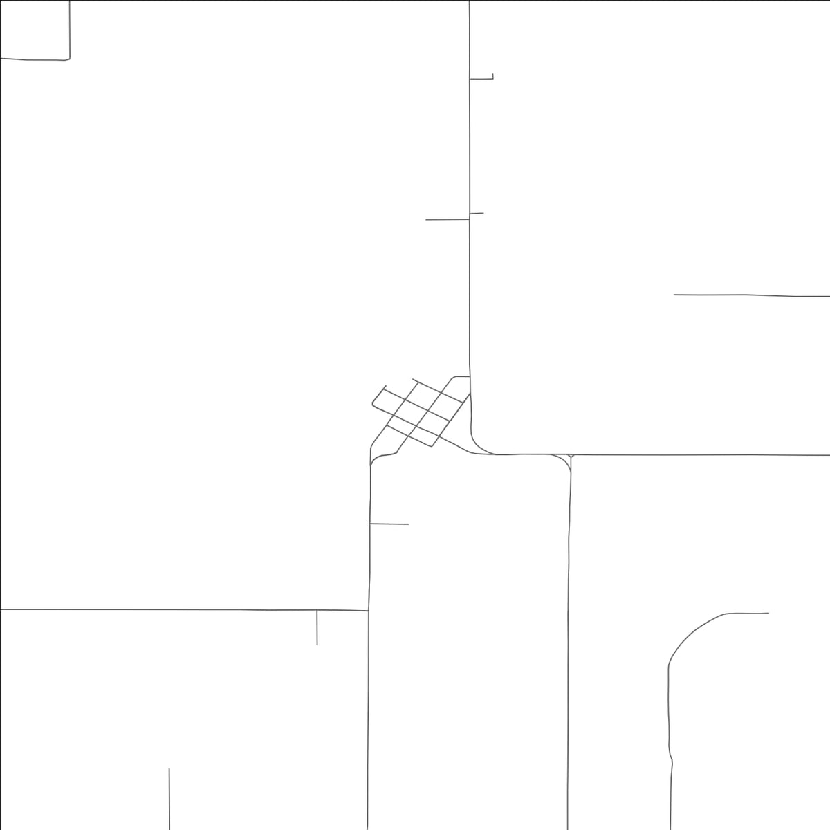 ROAD MAP OF DIEHLSTADT, MISSOURI BY MAPBAKES